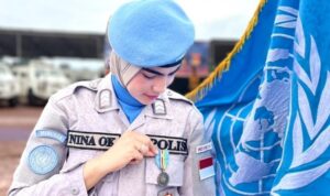 Srikandi Polda Bengkulu Ini Peroleh Medali Tertinggi dari PBB