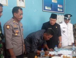 Sertijab Kades Lubuk Lesung Berjalan Hidmat, Begini Pesan Camat Lais