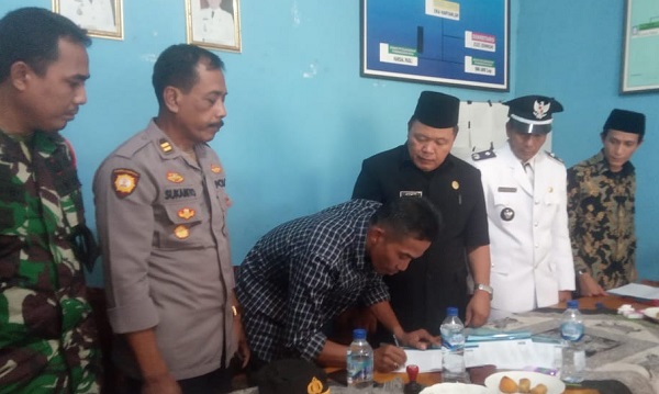 Sertijab Kades Lubuk Lesung Berjalan Hidmat, Begini Pesan Camat Lais Sertijab Lubuk Lesung_1