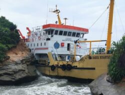 KM Sabuk Nusantara Kandas 19 ABK Berhasil Dievakuasi