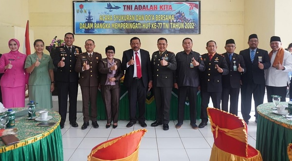Pemkab Bengkulu Utara Apresiasi Kolaborasi dan Sinergitas TNI HUT TNI ke-77 di Bengkulu Utara