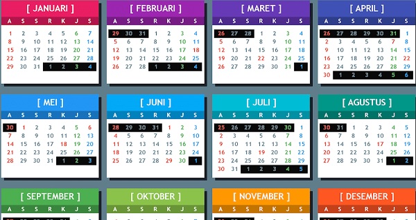 Berikut Ini Jumlah dan Rincian Hari Libur di Tahun 2023 Kalender
