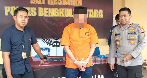 Polisi Beberkan Modus LSM Terduga Peras Kades di Bengkulu Utara Oknum LSM terjaring OTT, Ditahan