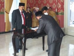 Bupati Mian Geser Posisi Sekda dan Lantik 5 Pejabat Eselon III