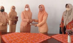 Masa Jabatan Sekda Berakhir, Ketua Darma Wanita Diserahterimakan