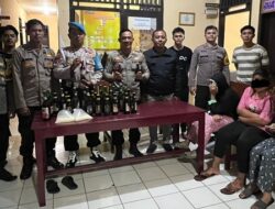 Polisi Temukan Berbagai Jenis Miras dan Wanita PSK di Warem Gunung