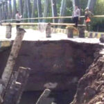 Penampakan Kondisi Jembatan Penghubung Talang Benih – Dusun Sawah