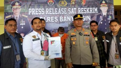 Korupsi 1 Miliar Lebih, Mantan Kades Pulau Borang Diamankan Polisi