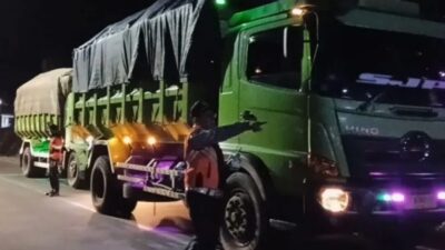Puluhan Truk Batubara dari Jambi Masuk Bengkulu Bermuatan Lebih