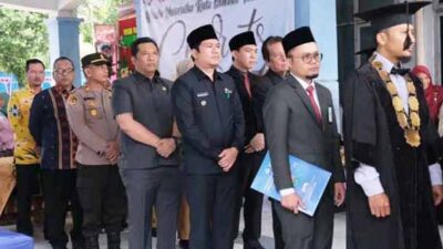 Unsur Pimpinan DPRD BU Hadiri Rapat Senat Terbuka Unras
