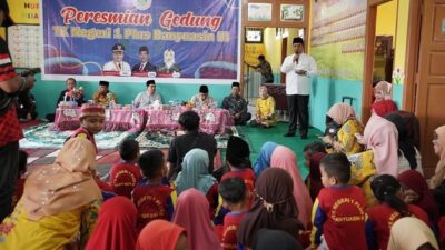 Bupati Banyuasin Resmikan Gedung TK Negeri 1 Banyuasin III