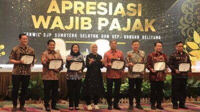 Bupati Banyuasin Terima Penghargaan Anugerah Pajak Daerah