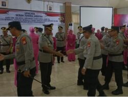 Sejumlah PJU dan Kapolres di Jajaran Polda Bengkulu Dilantik