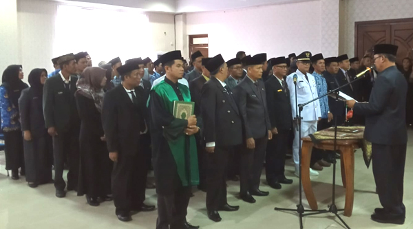 Mutasi Pejabat Eselon II, III dan IV di Kabupaten Kaur, Berikut Ini Daftarnya Mutasi Pejabat Kaur