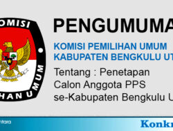 KPU Bengkulu Utara Tetapkan Hasil Seleksi PPS, Ini Daftar Lengkapnya