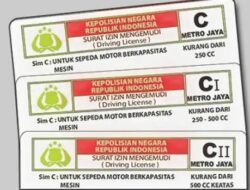 SIM C Terbagi 3 Golongan, Cek Biayanya