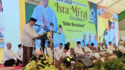 DPD Golkar Sumsel Gelar Dzikir Akbar, Dihadiri Airlangga Hartarto