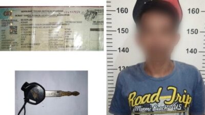 Terekam CCTV, Pencuri Motor di Banyuasin Ditangkap