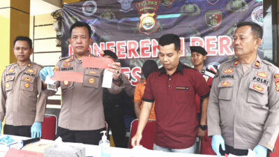 Pasal Ganja, Warga Kampung Muara Aman Diamankan Polisi