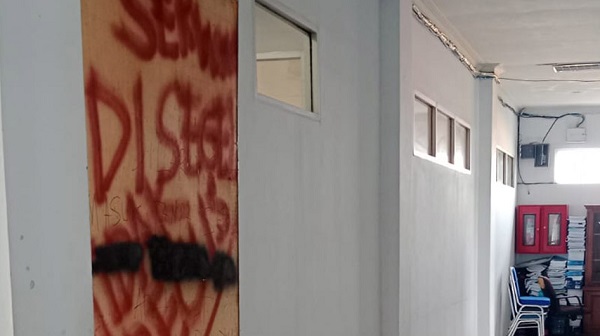 Ruang Sekwan Mukomuko Disegel