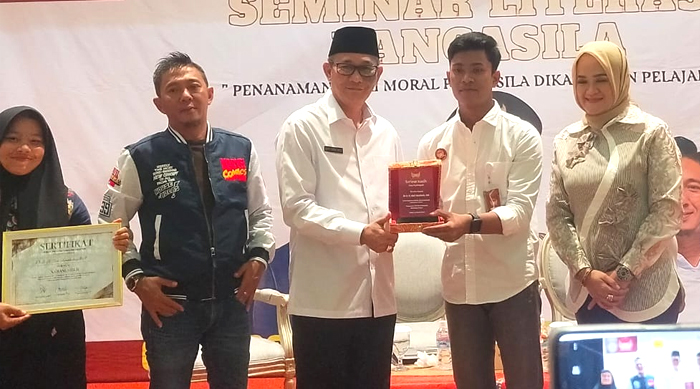 Ketum Ormas Gencar Tegaskan Pentingnya Penerapan Nilai Pancasila Banyuasin