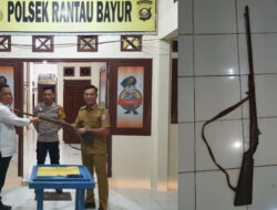 Ops Senpi, Polsek Rantau Bayur Terima Penyerahan Senpira