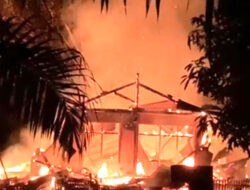 Kebakaran Terjadi Lagi di Bengkulu Utara, Rumah Heriyanto Sinurat Ludes Terbakar
