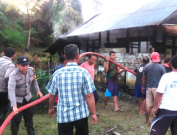 Senja Membara di Giri Mulya, Rumah Petani Wonoharjo Ludes Terbakar