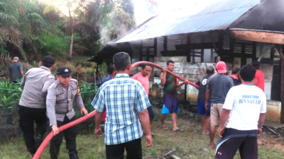 Senja Membara di Giri Mulya, Rumah Petani Wonoharjo Ludes Terbakar
