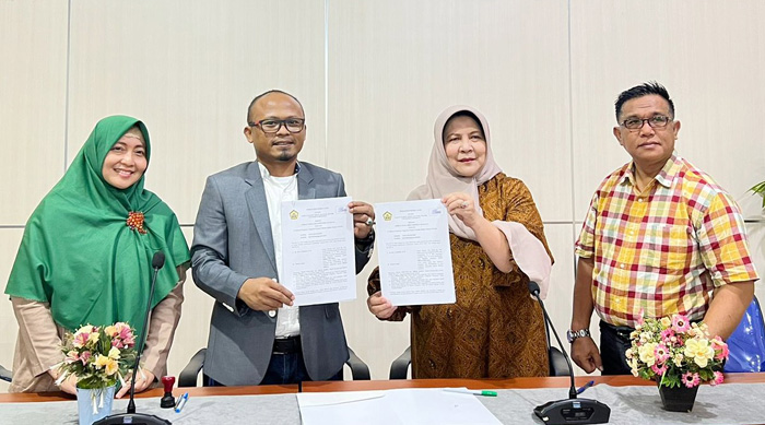 SMSI dan Fisip Unib Teken MoU
