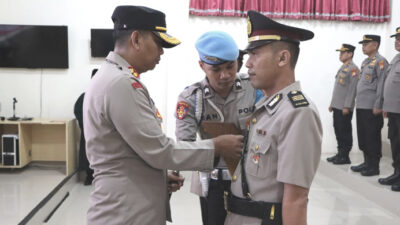 Jabatan Kabag Log Polres Kepahiang Diserahterimakan