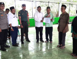 Selain Salurkan BLT, Pemdes Tanah Tinggi Buka Badan Jalan