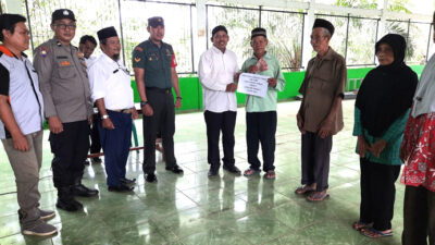 Selain Salurkan BLT, Pemdes Tanah Tinggi Buka Badan Jalan