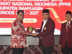 Bupati Askolani Lantik Pengurus PPNI Kabupaten Banyuasin