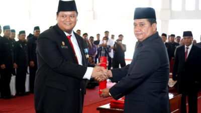Bupati Askolani Lantik Ir Erwin Sebagai Sekda Kabupaten Banyuasin