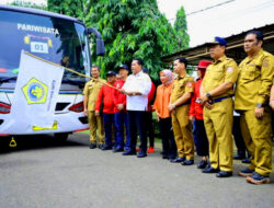 Bupati Banyuasin Lepas Kontingen PEDA KTNA XV di OKU Timur