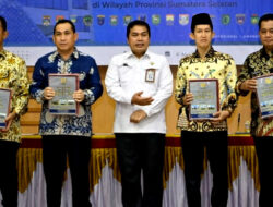 Bupati Banyuasin Terima Penghargaan WTP Dari BPK Sumsel