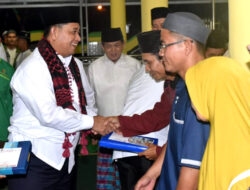 Penghujung Rangkaian Safari Ramadhan Bupati Askolani di Tanjung Menang Berlangsung Hidmat