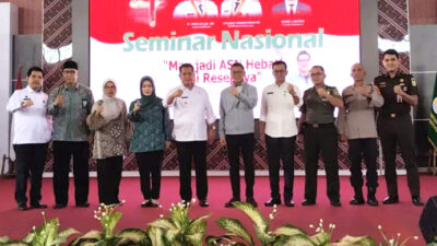HUT Banyuasin ke-21, Bupati Askolani Gelar Seminar Bersama ASN