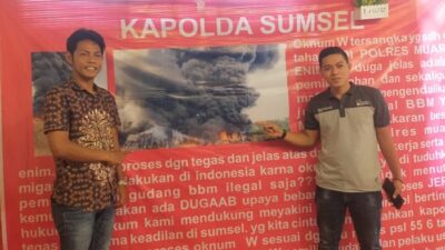 LSM MAK Sumsel Dukung Kepolisian Tindak Tegas Penimbunan BBM Ilegal