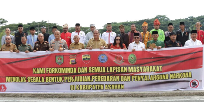 Asahan Gelar Deklarasi Tolak Maksiat, Judi dan Narkoba