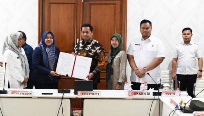 Bupati Banyuasin Sambut Tim Verifikasi Satyalencana Wira Karya