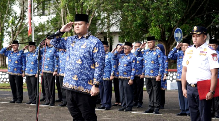 Banyuasin_Sekda sampaikan Amanat Bupati