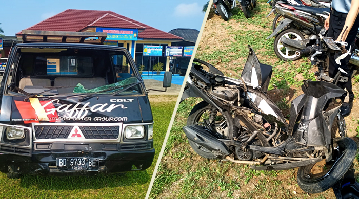 Diseruduk L300, Wanita Pengendara Motor Meninggal Diseruduk L 300