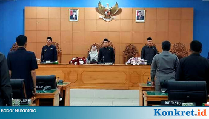 Paripurna DPRD BU, Jawaban Eksekutif Atas Pandangan Umum Fraksi Terhadap LKPJ