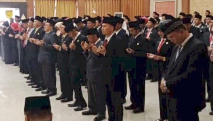 Ratusan Pejabat Pemprov Bengkulu Dilantik Pada Jabatan Baru