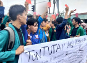 Kehadiran Presiden Jokowi di Bengkulu Disambut Pula dengan Aksi Mahasiswa