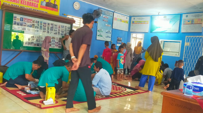 Pemdes Meranti Gelar Khitanan Masal Gratis Banyuasin_Khitanan Masal