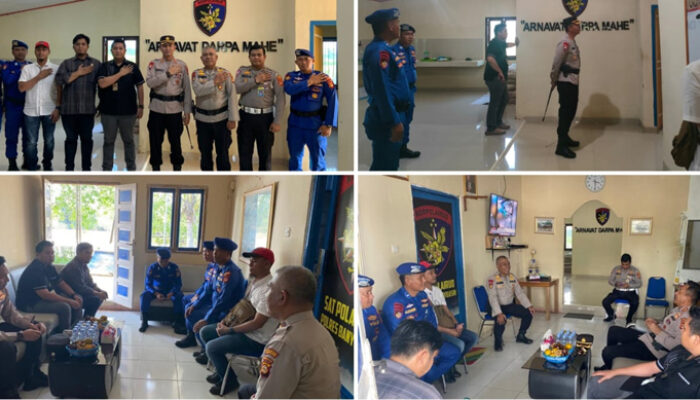 Kapolres Banyuasin Tinjau Situasi Kamtibmas di Sejumlah Polsek Jajaran