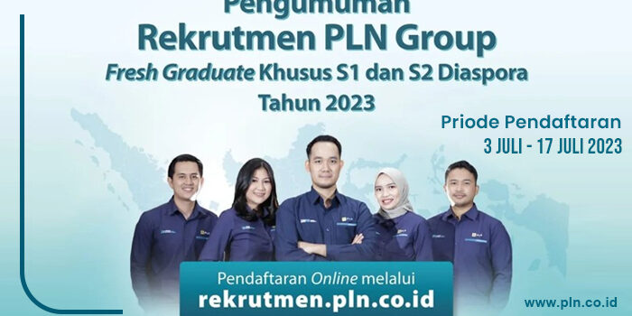 PLN Buka Rekrutmen Khusus Untuk S1 dan S2, Ini Persyaratannya
